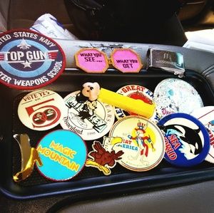 Vintage buttons and etc.